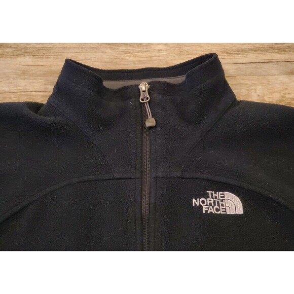North Face WindWall Heavyweight Fleece Jacket Black Sz M Performance Full Zip - Picture 2 of 16
